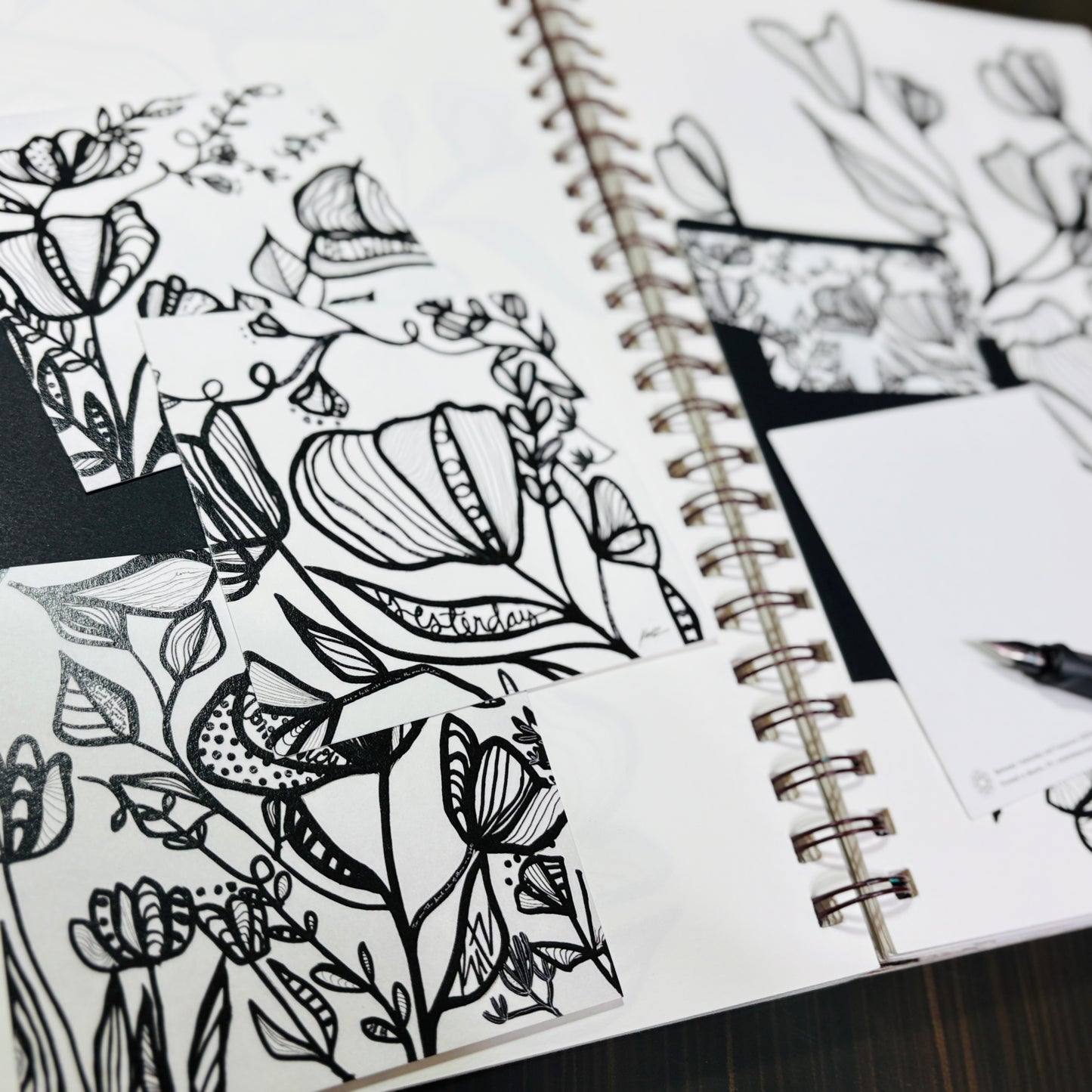 Everyday Notecards - Between Yesterday and Tomorrow by Kutz