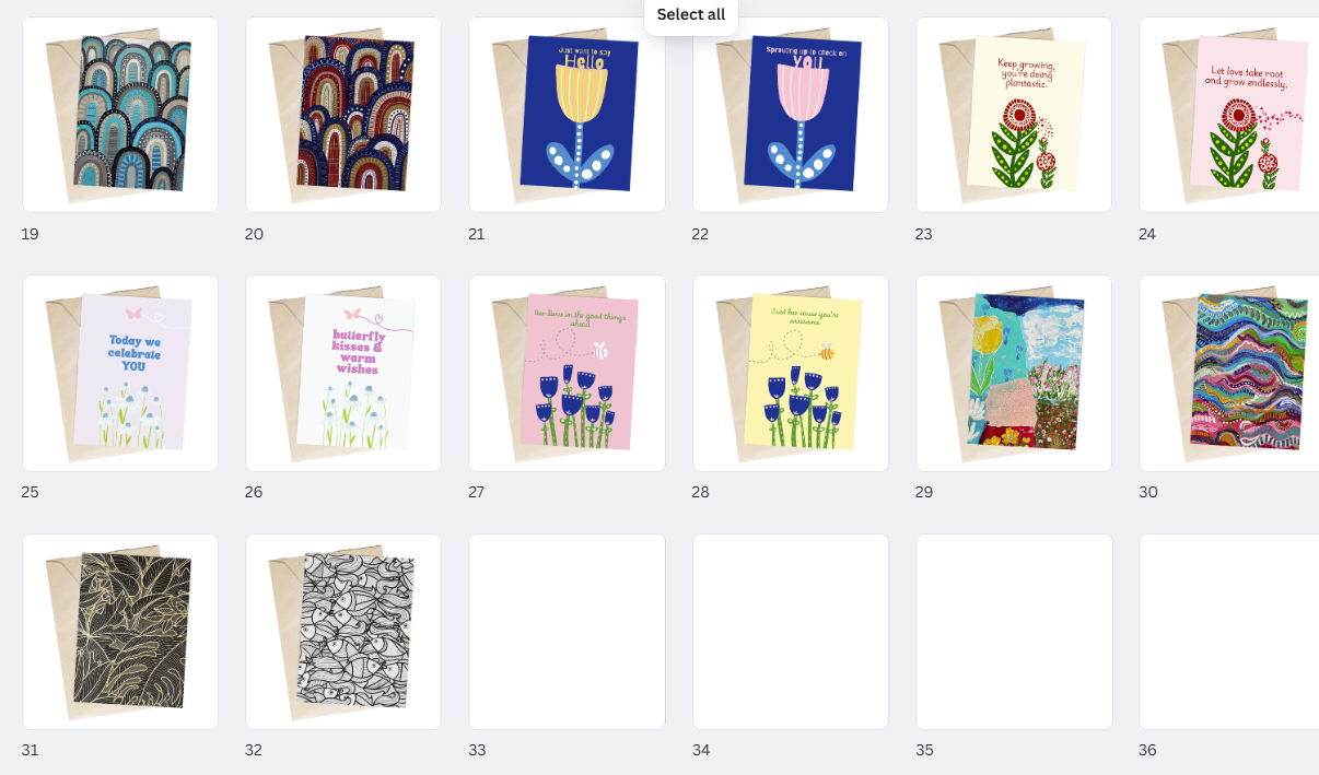 Everyday Greeting Cards (multiple designs)
