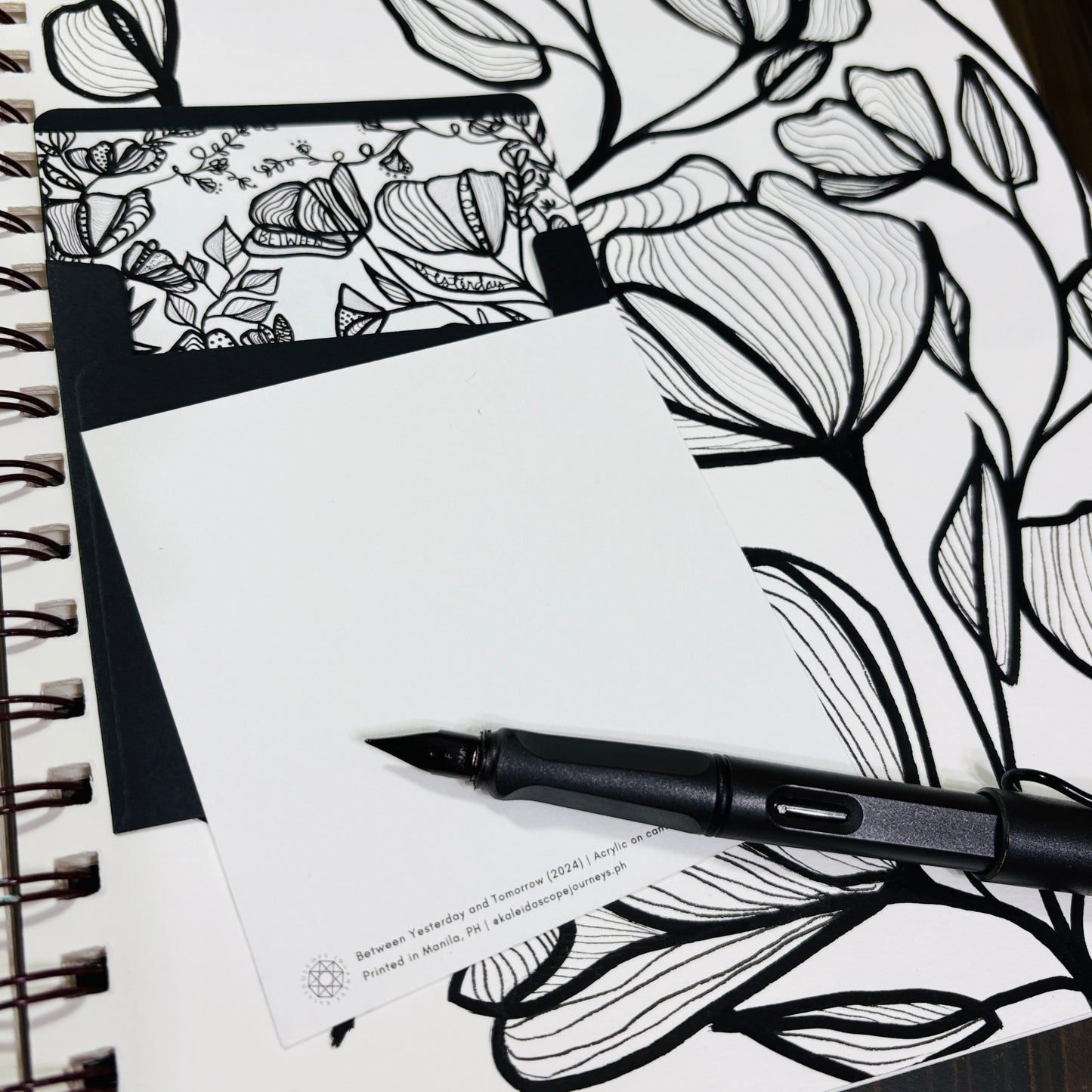 Everyday Notecards - Between Yesterday and Tomorrow by Kutz