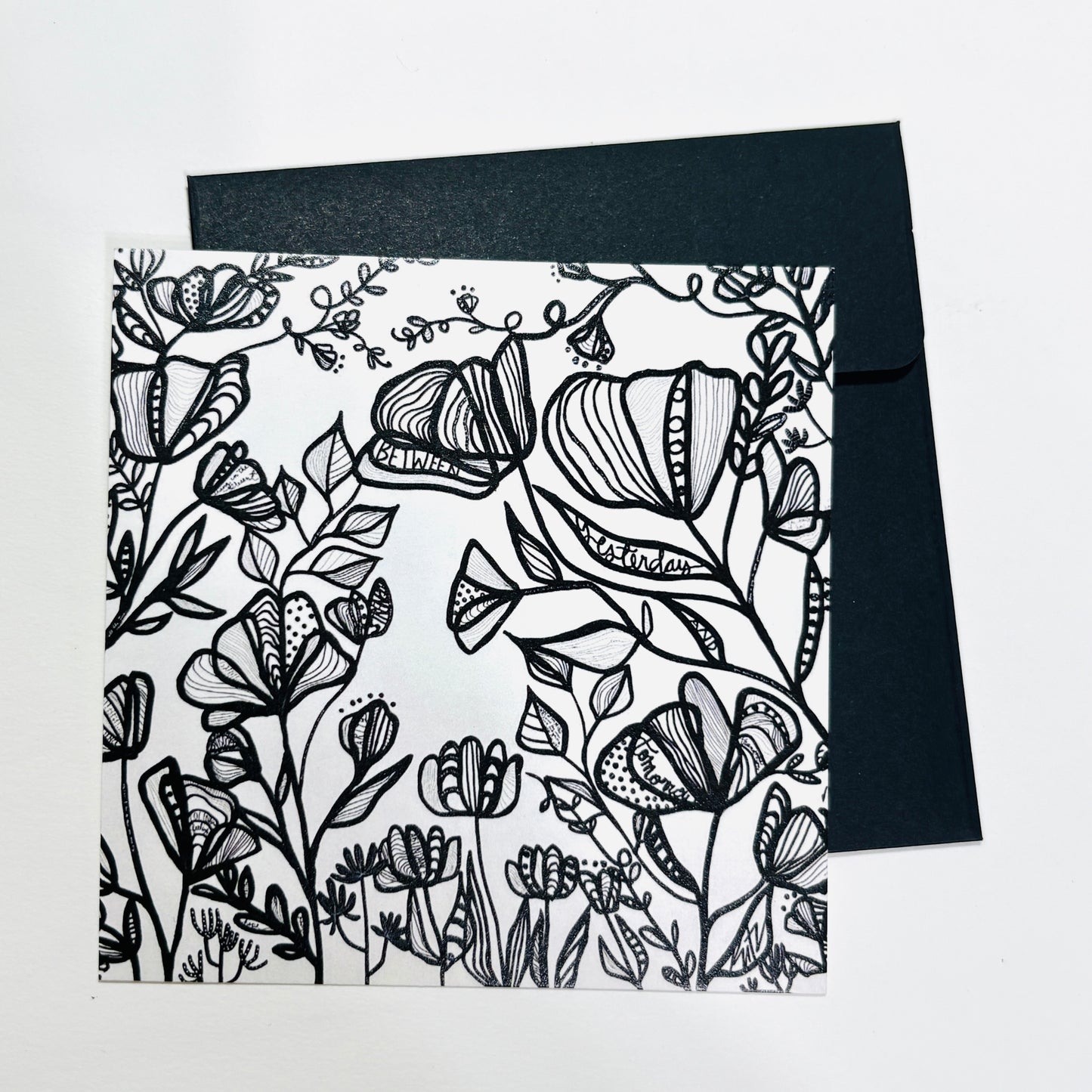 Everyday Notecards - Between Yesterday and Tomorrow by Kutz