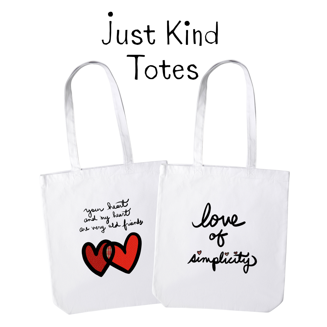 Just Kind Tote Bags