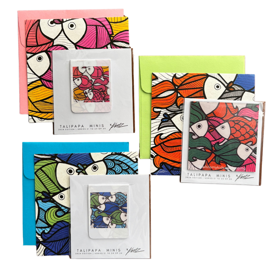 Talipapa Minis - Magnets and Bookmark Clips