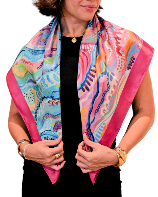Art Scarf - Speak to Me